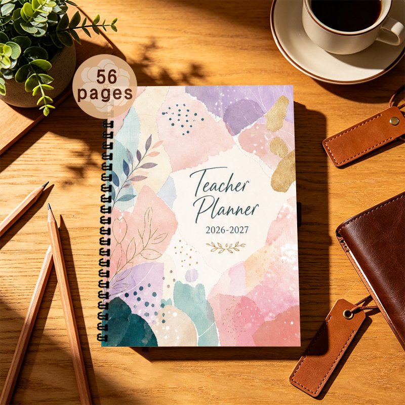 Planned Parenthood - A5 2026-2027 Teacher Planner,Includes Monthly and