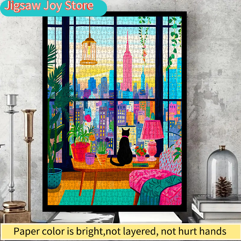 DIY Paper Puzzle, New York Cit - Parent Of Plant recensie en prijs