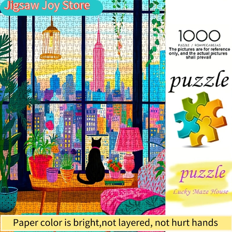 DIY Paper Puzzle, New York Cit - Parent Of Plant recensie en prijs