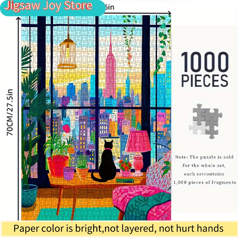 DIY Paper Puzzle, New York Cit - Parent Of Plant recensie en prijs