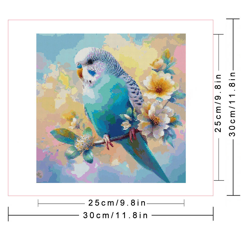 Huacan Parrot Diamond Art Pain - Plant Parenthood recensie en prijs
