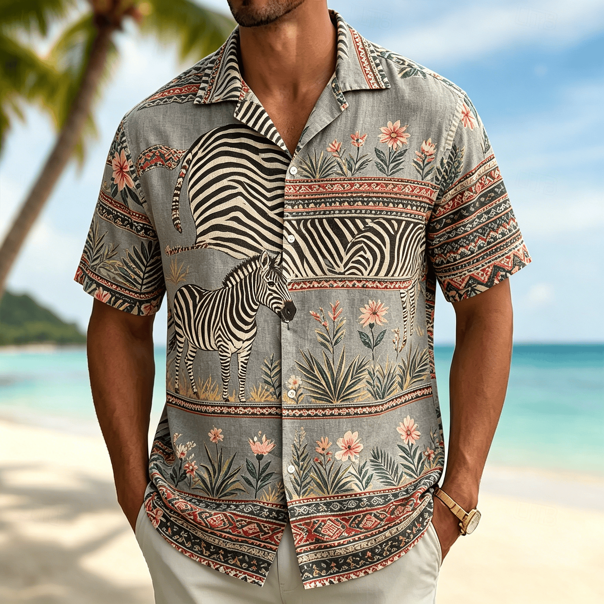 Men's Vintage Tropical Parrot  - Plant Parenthood recensie en prijs