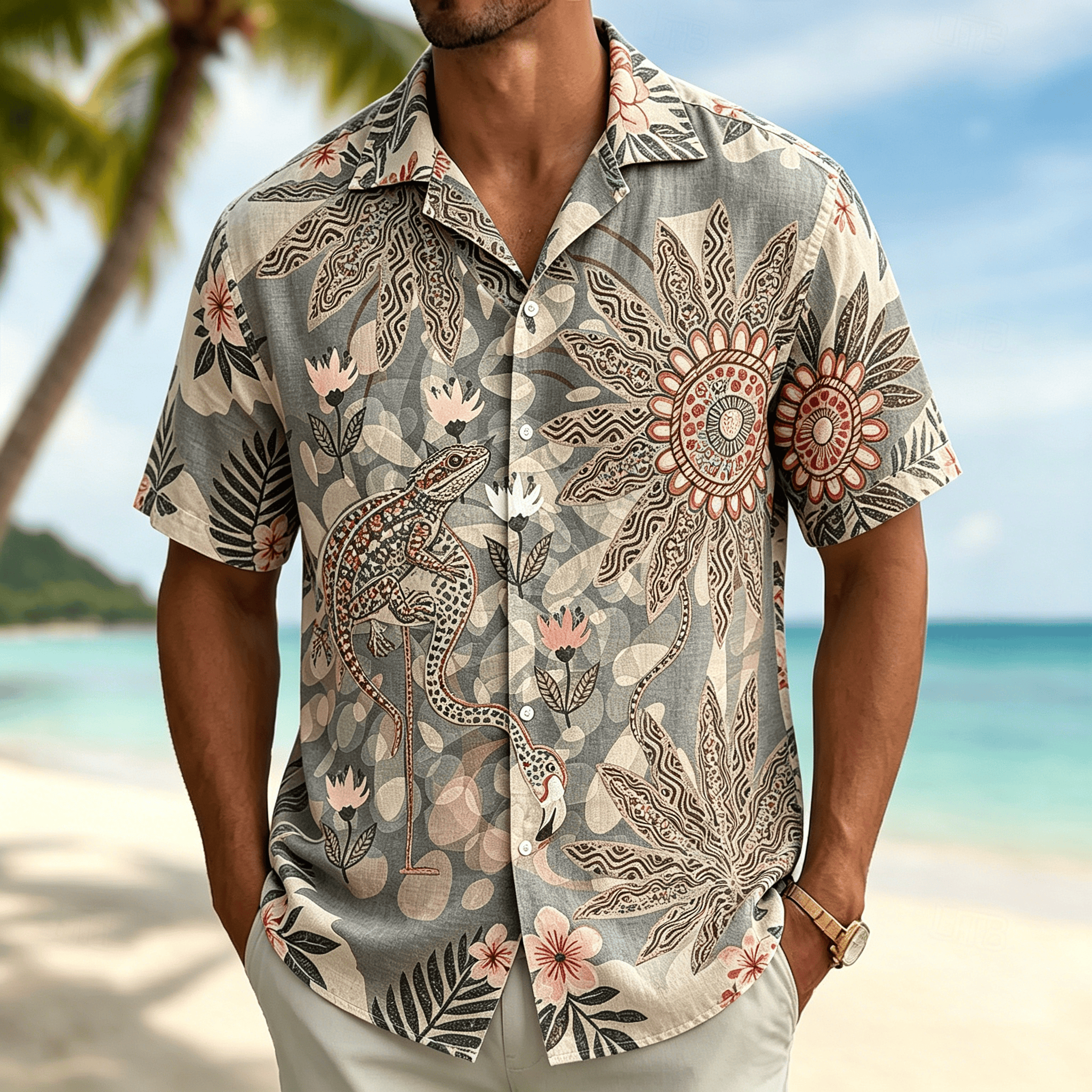 Men's Vintage Tropical Parrot  - Plant Parenthood recensie en prijs