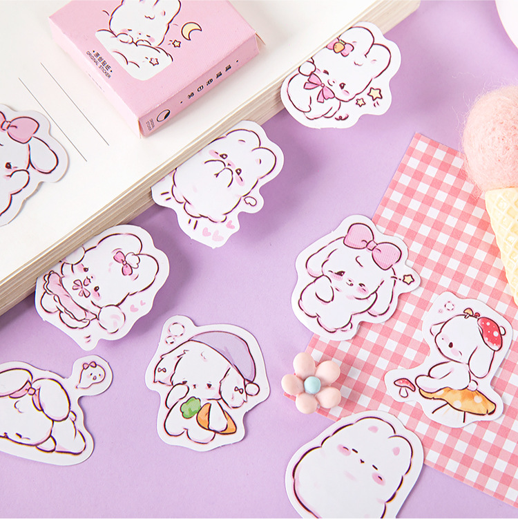 45 pcs/box Cute rabbit daily K - Planned Parenthood recensie en prijs