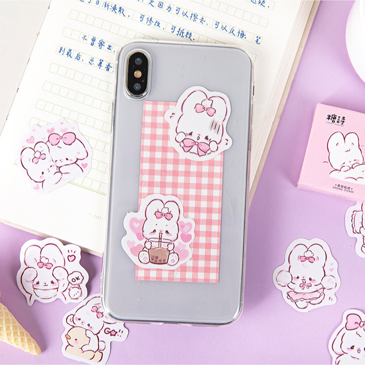 45 pcs/box Cute rabbit daily K - Planned Parenthood recensie en prijs