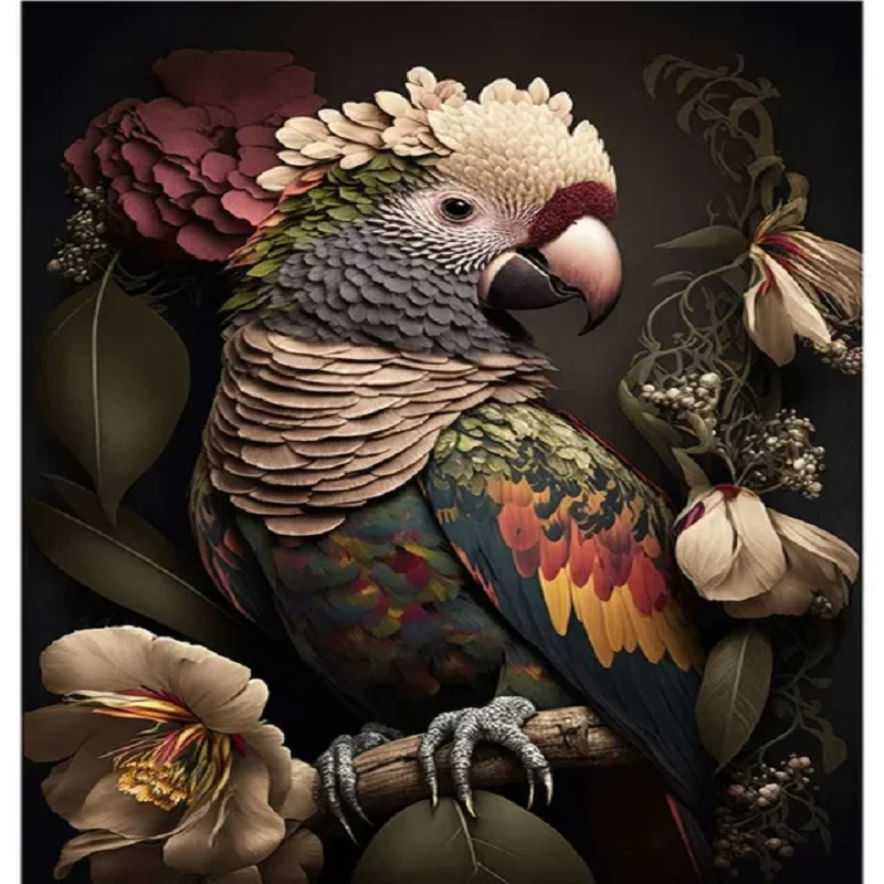 Vintage Birds and Flowers Canv - Plant Parenthood recensie en prijs