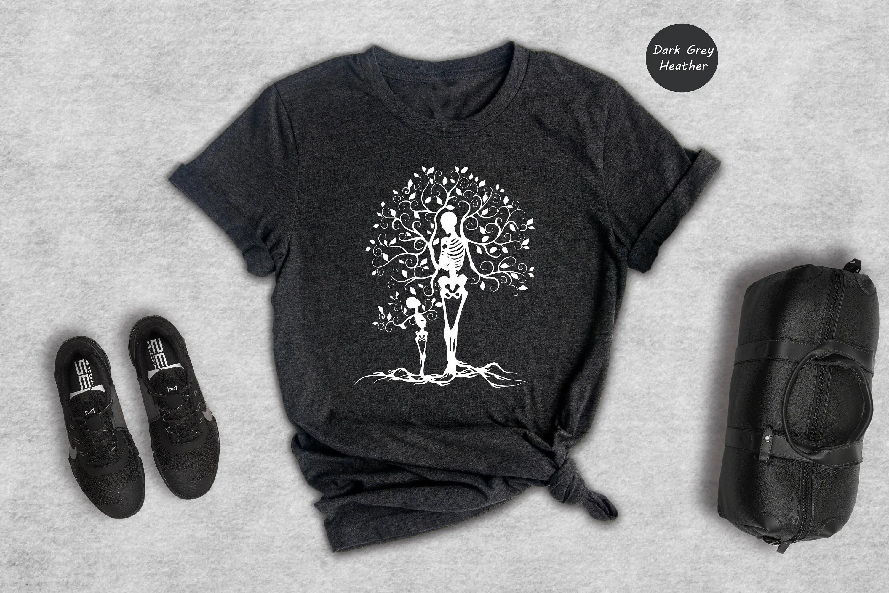 Skeleton Parent Tree T Shirt P - Parent Of Plant recensie en prijs