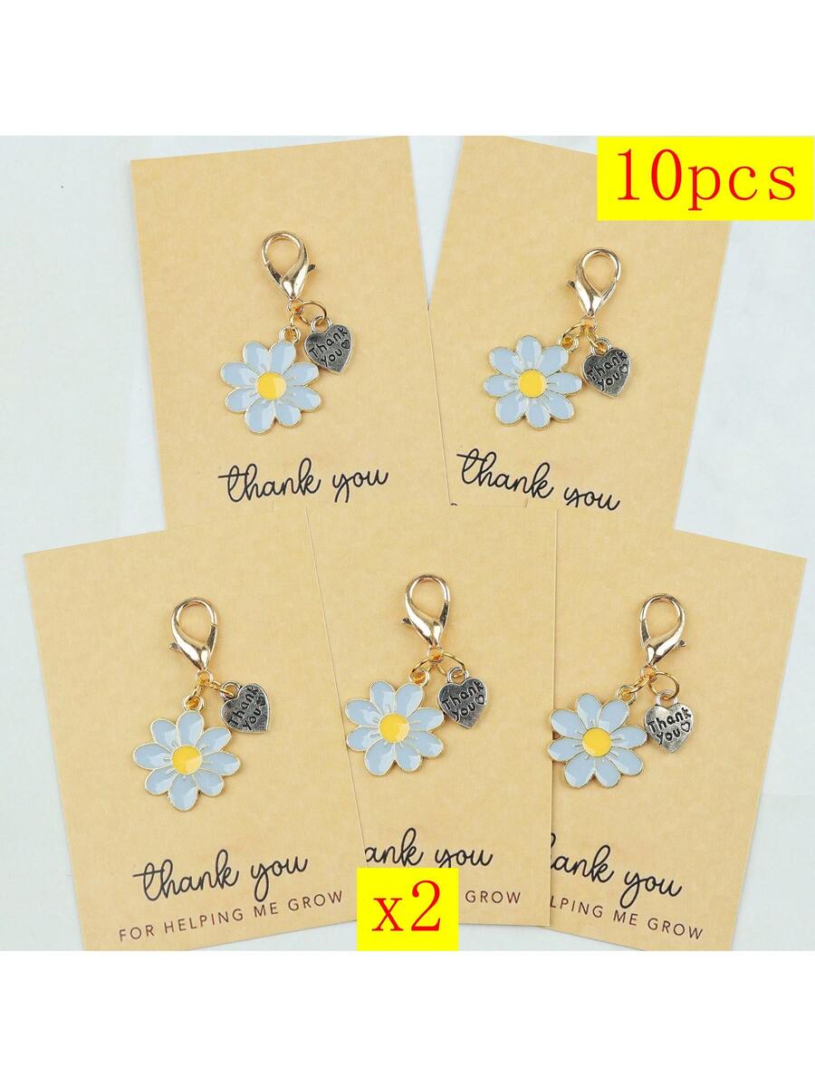 Enamel Daisy Keychains With Th - Parent Of Plant recensie en prijs