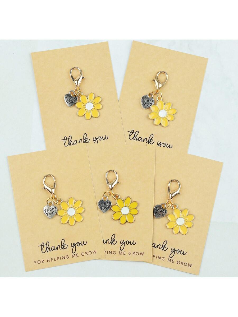 Enamel Daisy Keychains With Th - Parent Of Plant recensie en prijs
