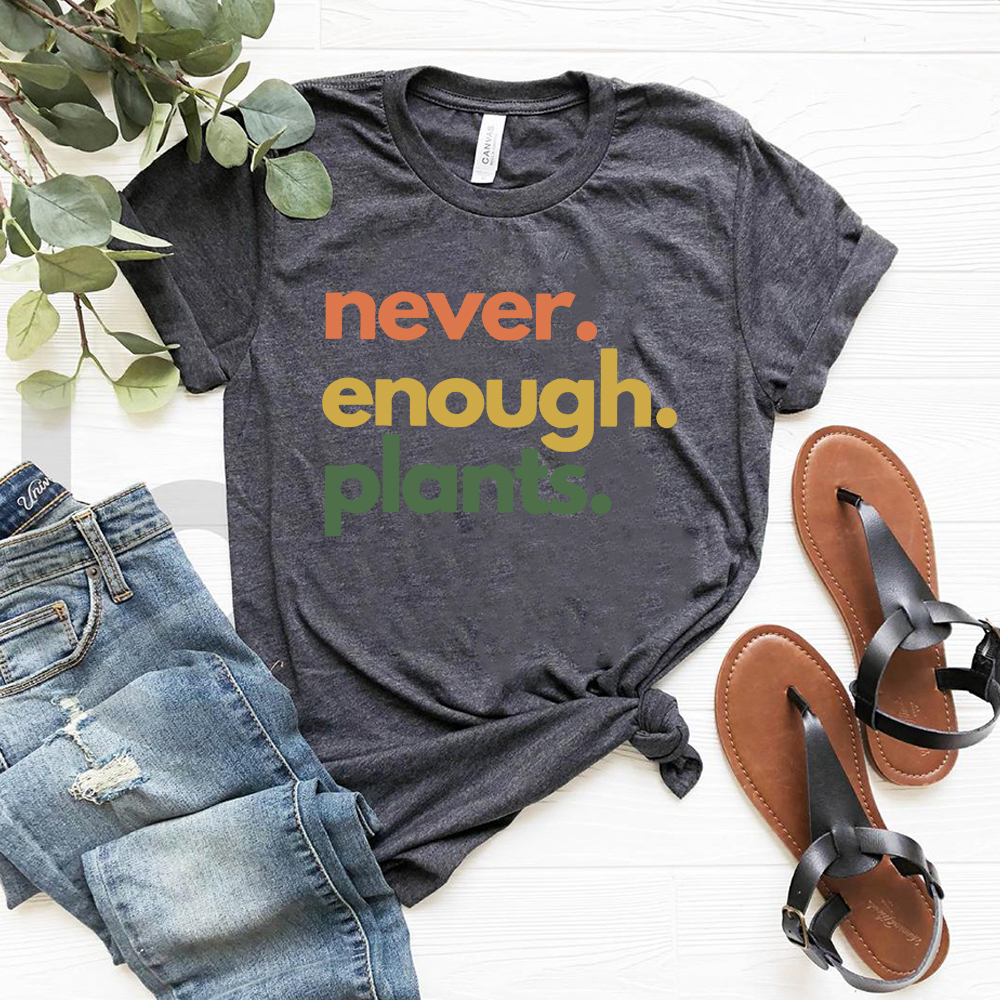 Never Enough Plants Shirt Retr - Plant Parenthood recensie en prijs