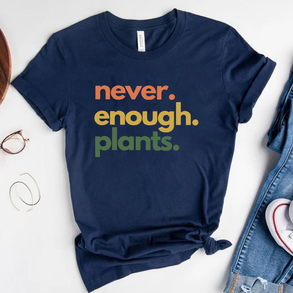 Never Enough Plants Shirt Retr - Plant Parenthood recensie en prijs