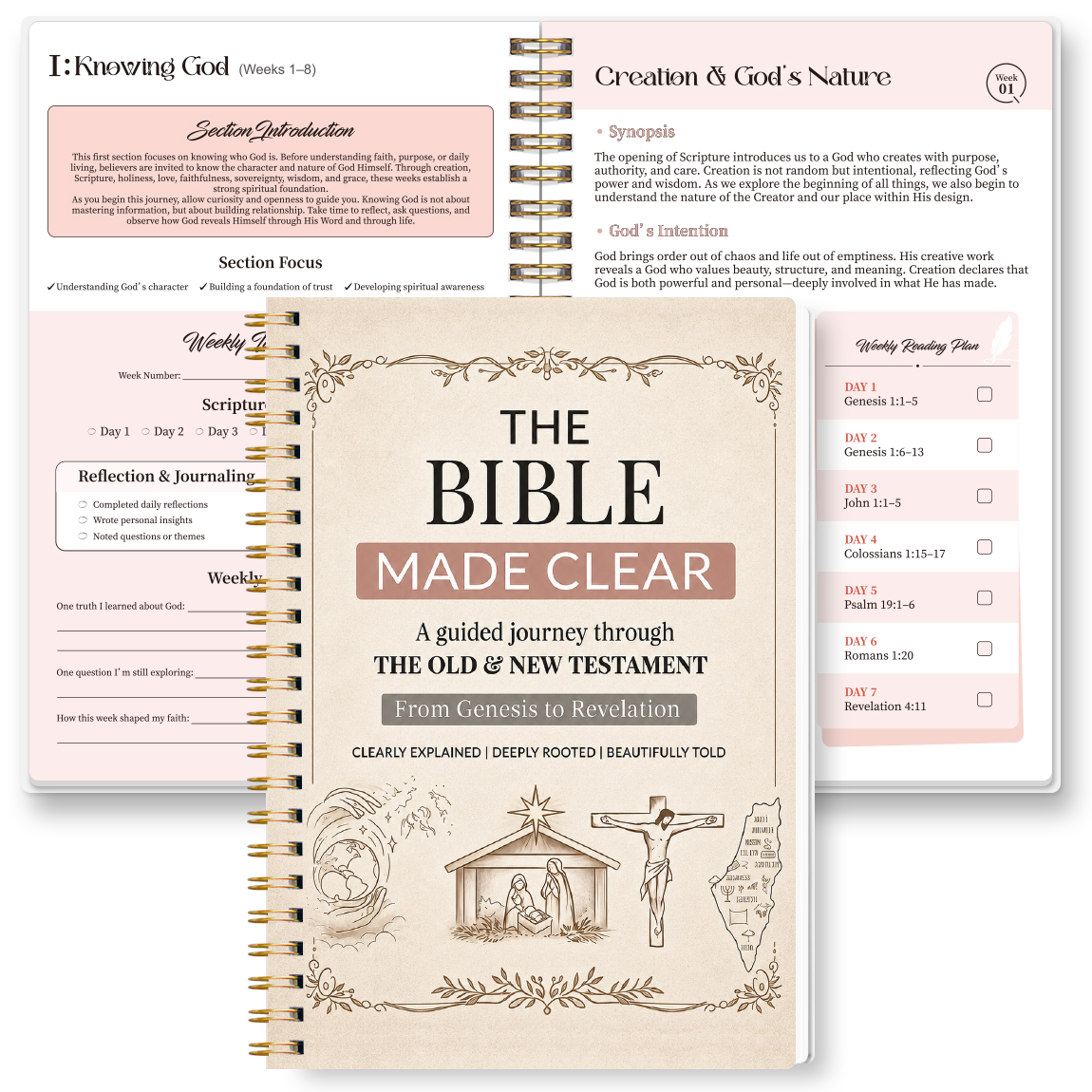 1pc 8-Week Bible Study Planner - Planned Parenthood recensie en prijs