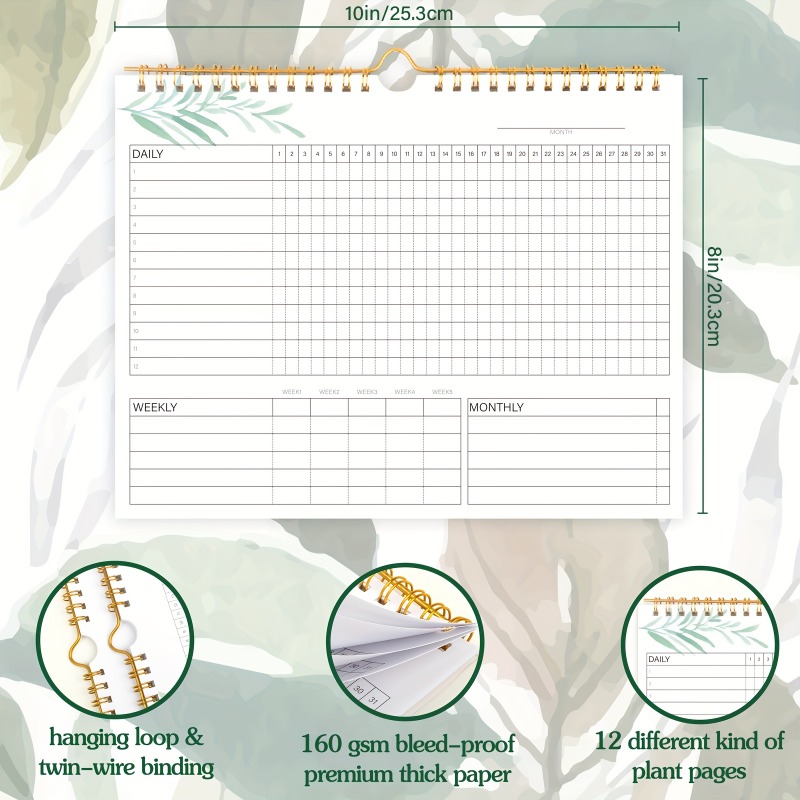 1pc Habit Tracker Calendar To  - Planned Parenthood recensie en prijs