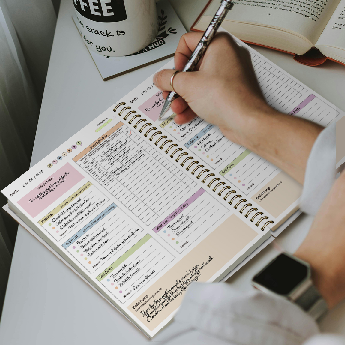 B5 Productivity Planner, Daily - Planned Parenthood recensie en prijs