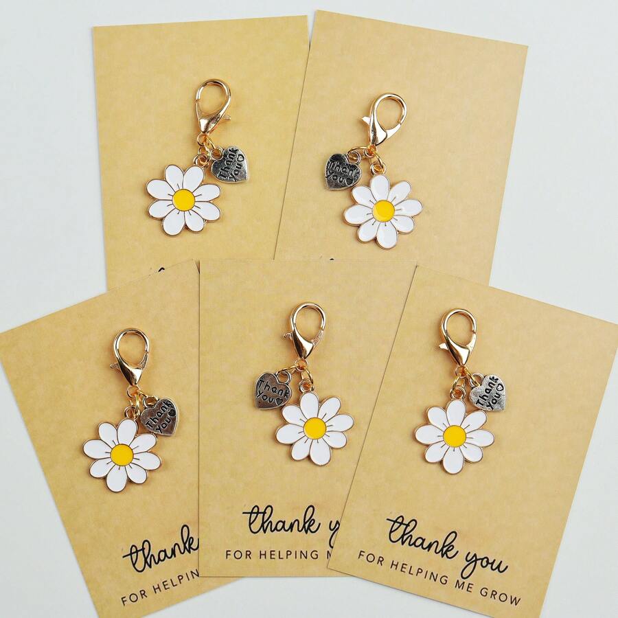 Enamel Daisy Keychains With Th - Parent Of Plant recensie en prijs