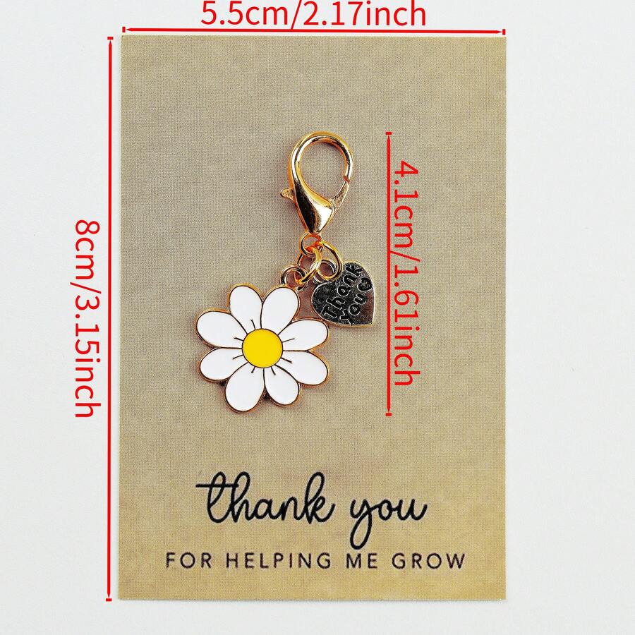 Enamel Daisy Keychains With Th - Parent Of Plant recensie en prijs