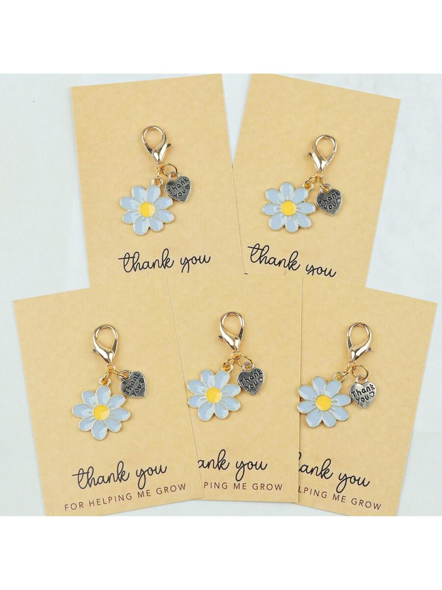 Enamel Daisy Keychains With Th - Parent Of Plant recensie en prijs