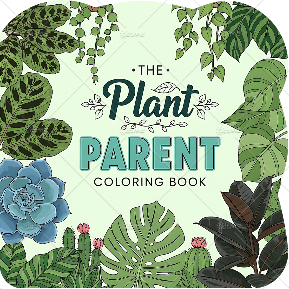 THE Plant PARENTE Coloring Boo - Parent Of Plant recensie en prijs