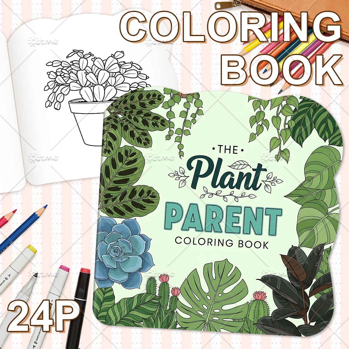 THE Plant PARENTE Coloring Boo - Parent Of Plant recensie en prijs