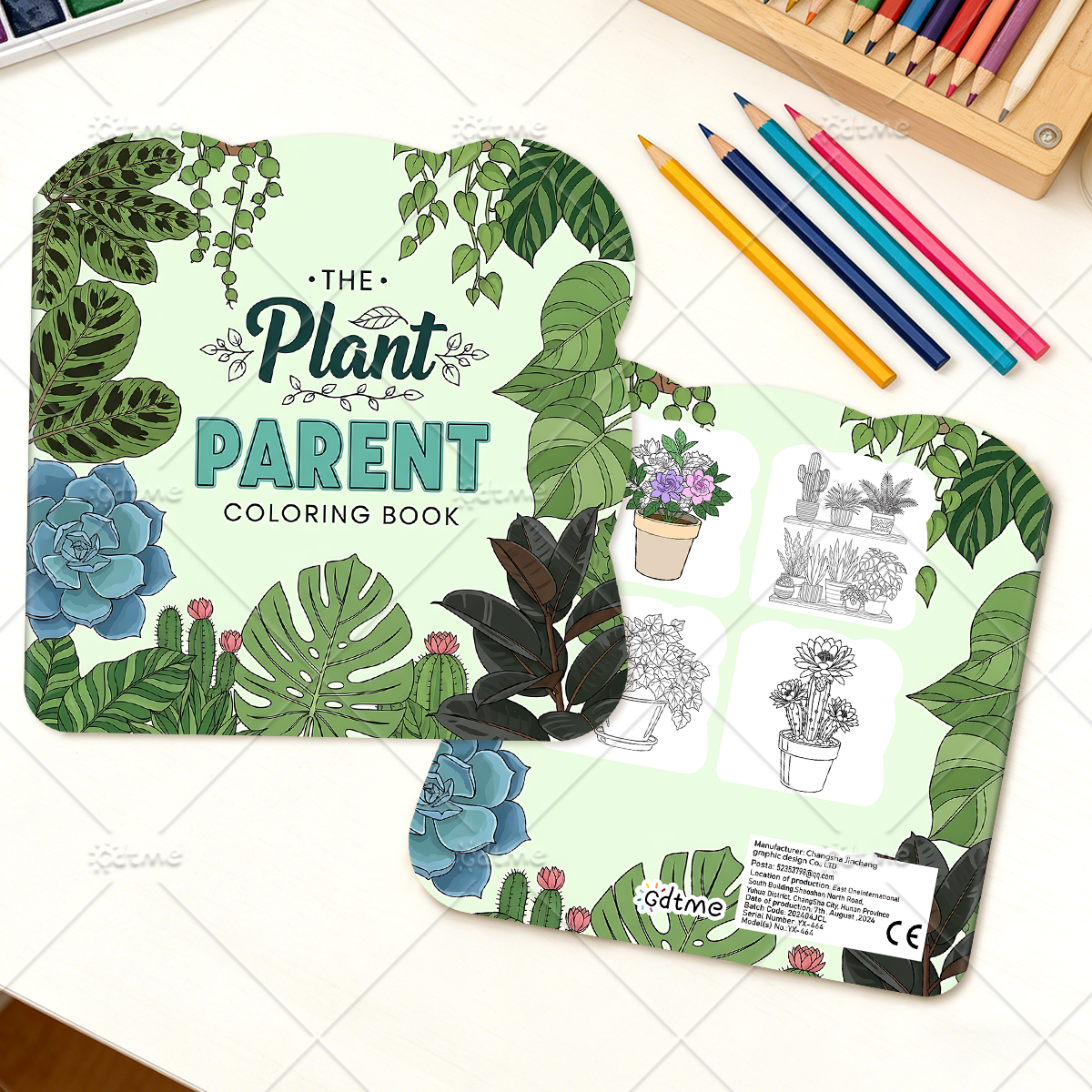THE Plant PARENTE Coloring Boo - Parent Of Plant recensie en prijs
